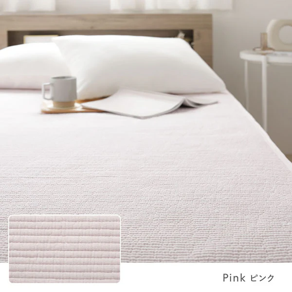 ぷくぷくタッチのイブル敷パッド 『ヌビ』 ピンク - Image 13