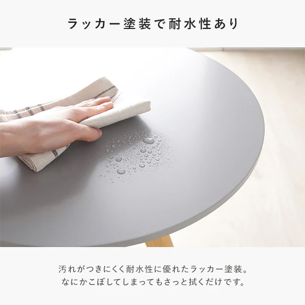 ラウンドサイドテーブル ストーン - Image 16
